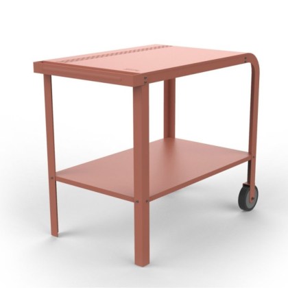 Vallone Rolling Table ZiiPa Terracotta